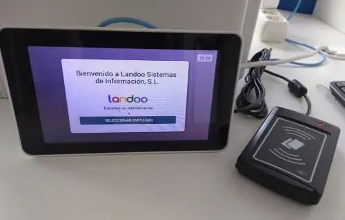 Lector NFC de Landoo